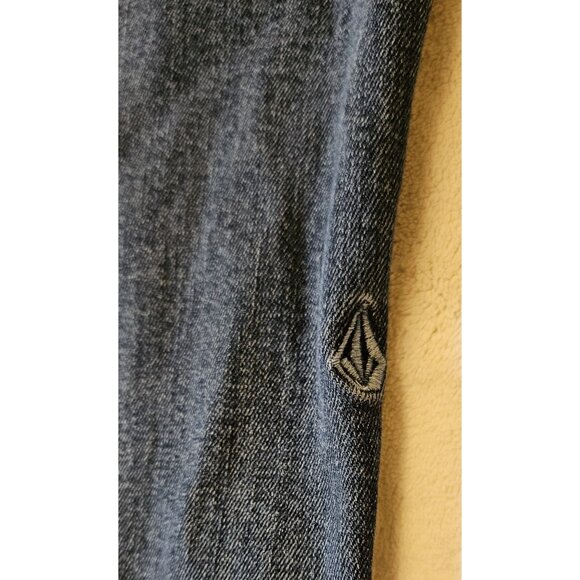 Volcom Kinkade Jeans Mens 34 Blue Regular Straight Leg Denim - Picture 7 of 14